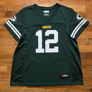 Women’s Green Bay Packers Aaron Rodgers #12 Jersey Size Large